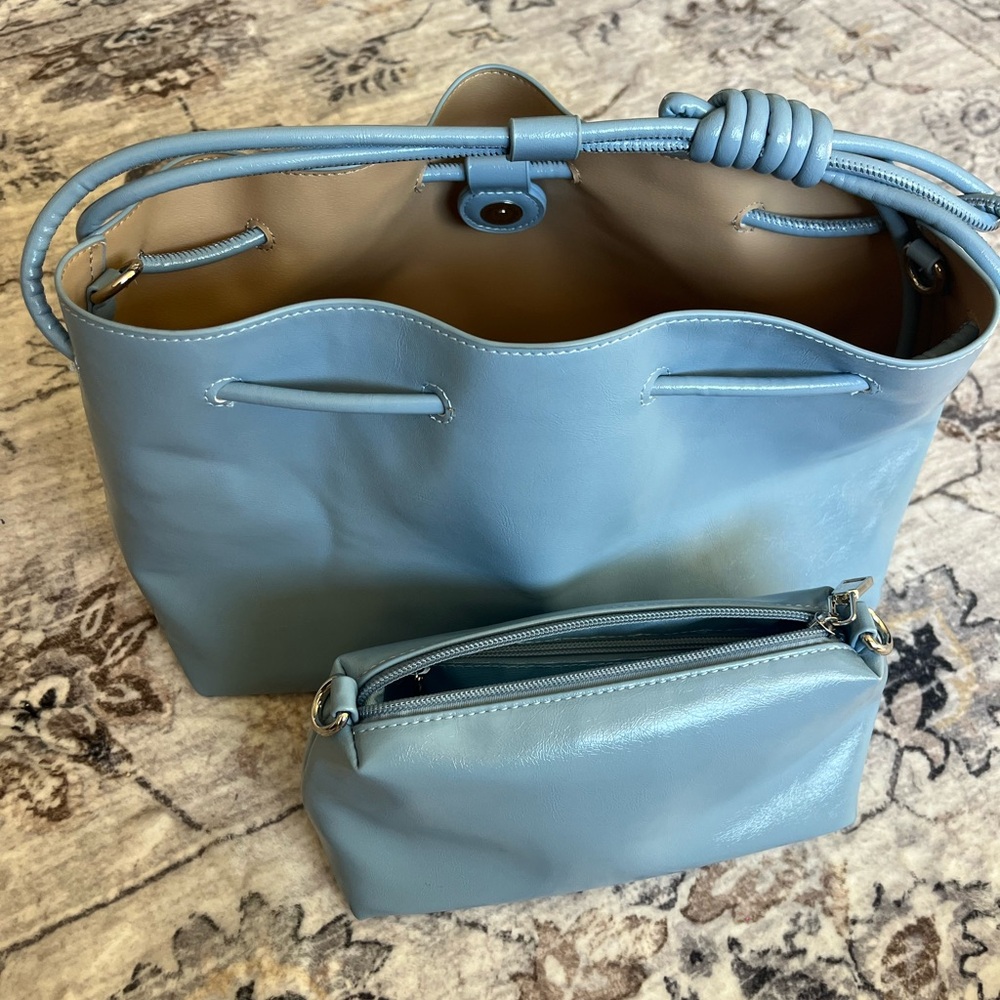 Melie Bianco Drawstring Bag